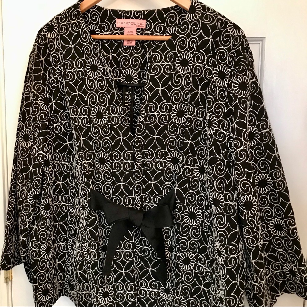 Bandolino Woman Kimono style Blazer Jacket plus 22